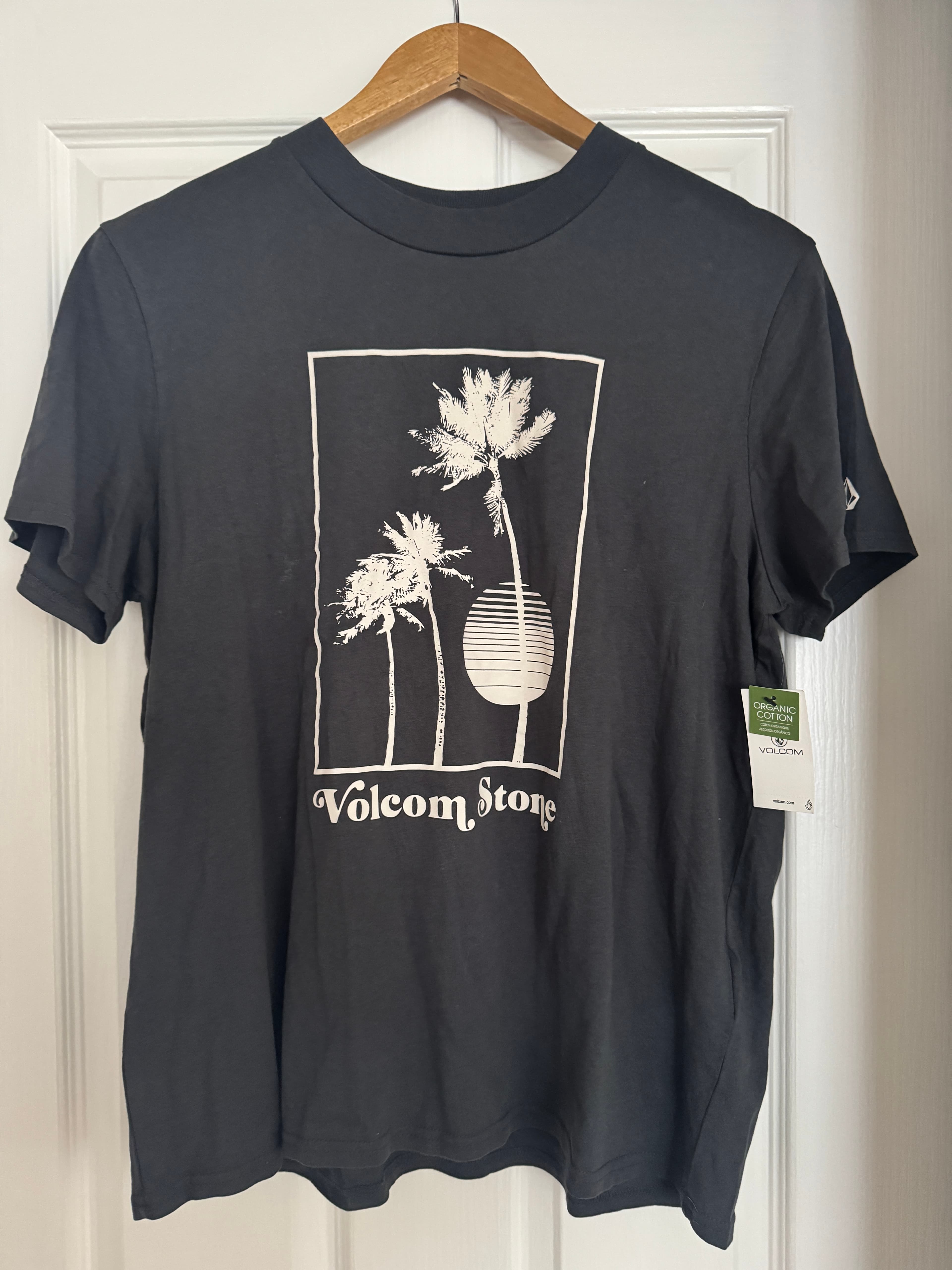 Volcom Stone Palm Island Tee - Women's Size 14 T-Shirt - New with Tags